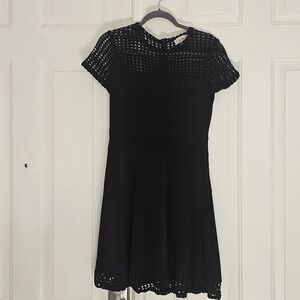 MICHAEL Michael Kors Black Mesh Dress Size M